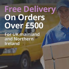 Free Delivery on orders over £500