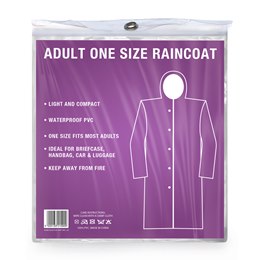AA0590 UNISEX PVC RAINCOAT