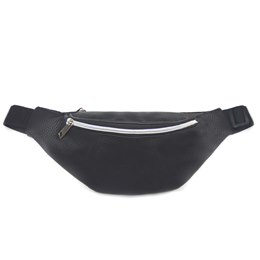 BB1135 BLACK PU BUM BAG
