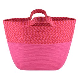 BB1161 ROPE BUCKET BAG (PINK)