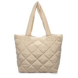 BB1191ST QUILTED SHOULDER BAG (STONE)