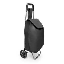 BB1194BK PLAIN COLOURED TROLLEY (BLACK)