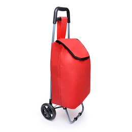 BB1194RD PLAIN COLOURED TROLLEY (RED)