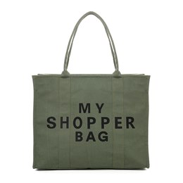 BB1220 ''MY SHOPPER'' SLOGAN BAG