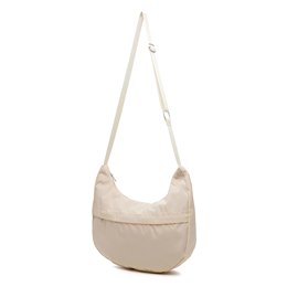 BB1277CM HALF MOON CROSS BODY BAG (CREAM)