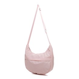 BB1277PK HALF MOON CROSS BODY BAG (PINK)