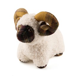 DD0022 SHEEP BORG DOOR STOP - WHITE