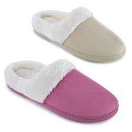 FT1175 LADIES MEMORY FOAM SLIPPER IN A BOX
