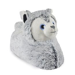 FT1576 KIDS HUSKY DOG SLIPPERS