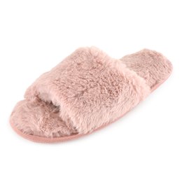 FT1744PK LADIES PLUSH SLIDER