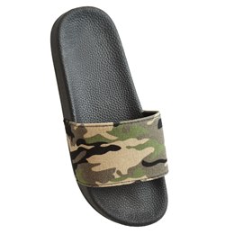 FT2259 MENS CAMO SLIDER (KHAKI)