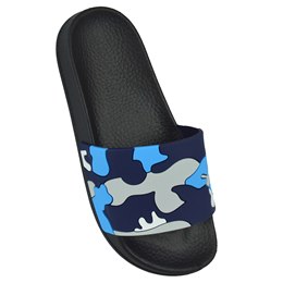 FT2280 BOYS CAMO SLIDER ( BLUE)