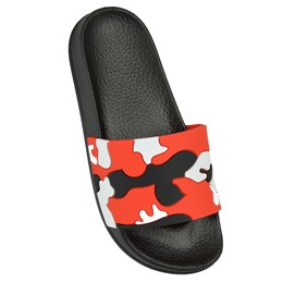 FT2281 BOYS CAMO SLIDER ( RED)