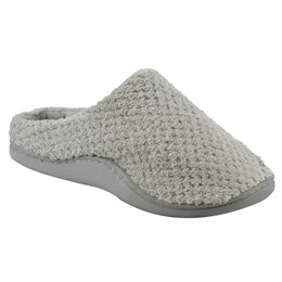 FT2380 LADIES WAFFLE MULE WITH INJECTION SOLE (GREY)