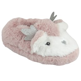 FT2428 KIDS REINDEER SLIPPER