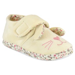 FT2436 KIDS BUNNY SLIPPER (CREAM)