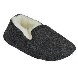 FT2439 KIDS PLUSH LINED SLIPPER (GREY)