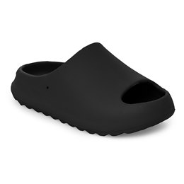 FT2561BK KIDS OPEN TOE SLIDER (BLACK)