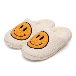 FT2607 KIDS UNISEX SMILEY MULE SLIPPER