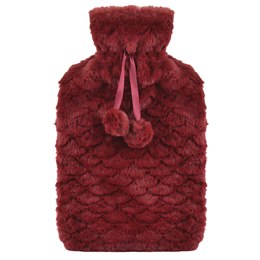 HH0374 2LT CHEVRON PLUSH HWB (DARK RED)