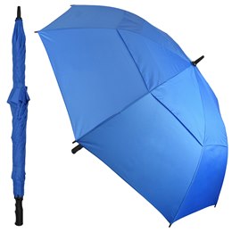 UU0066NBL NAVY BLUE 30'' auto golf umbrella with fibre glass shaft