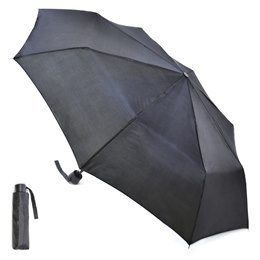 UU0302 LADIES BLACK WIND RESISTANCE UMBRELLA