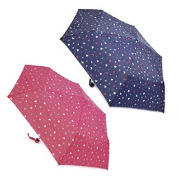 UU0317 CONFETTI HEARTS UMB