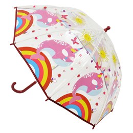 UU0376 KIDS NARWHALE DOME UMBRELLA