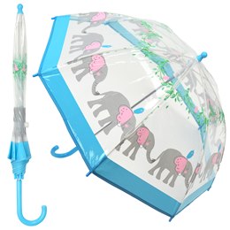 UU0386 KIDS ELEPHANT DOME UMBRELLA