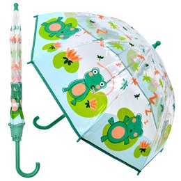 UU0399 KIDS FROG DOME UMBRELLA