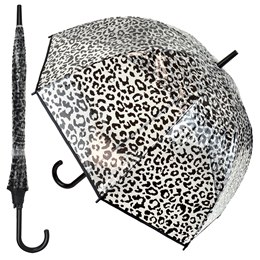 UU0401 LADIES ANIMAL PRINT DOME UMBRELLA