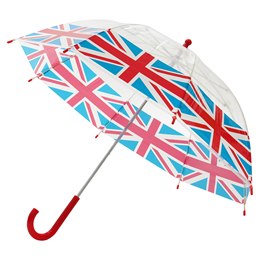 UU0410 KIDS POE UNION JACK DOME UMBRELLA