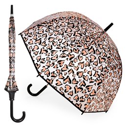 UU0420 Ladies Animal Print Dome Umbrella