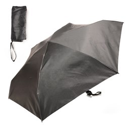 UU0454 BLACK COMPACT TWO TONE UMBRELLA