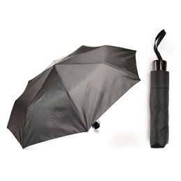 UU0455 BLACK RPET SUPERMINI UMBRELLA