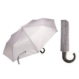 UU0464 MENS GREY MANUAL UMBRELLA